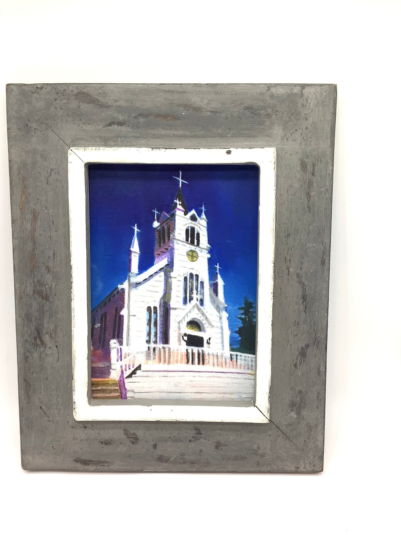 St. Anne’s Church,oil by Finkel