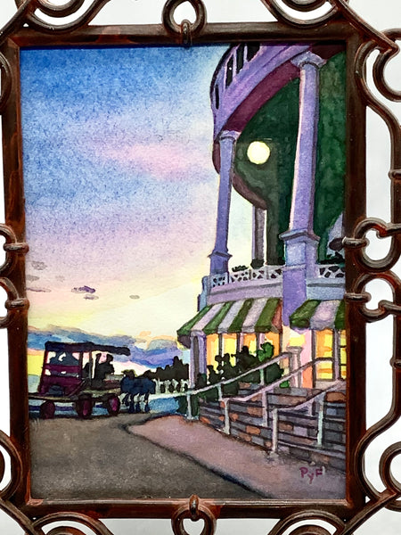 Grand Hotel Watercolor