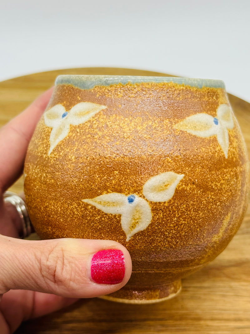 Trillium Ceramic Sipping Bowl
