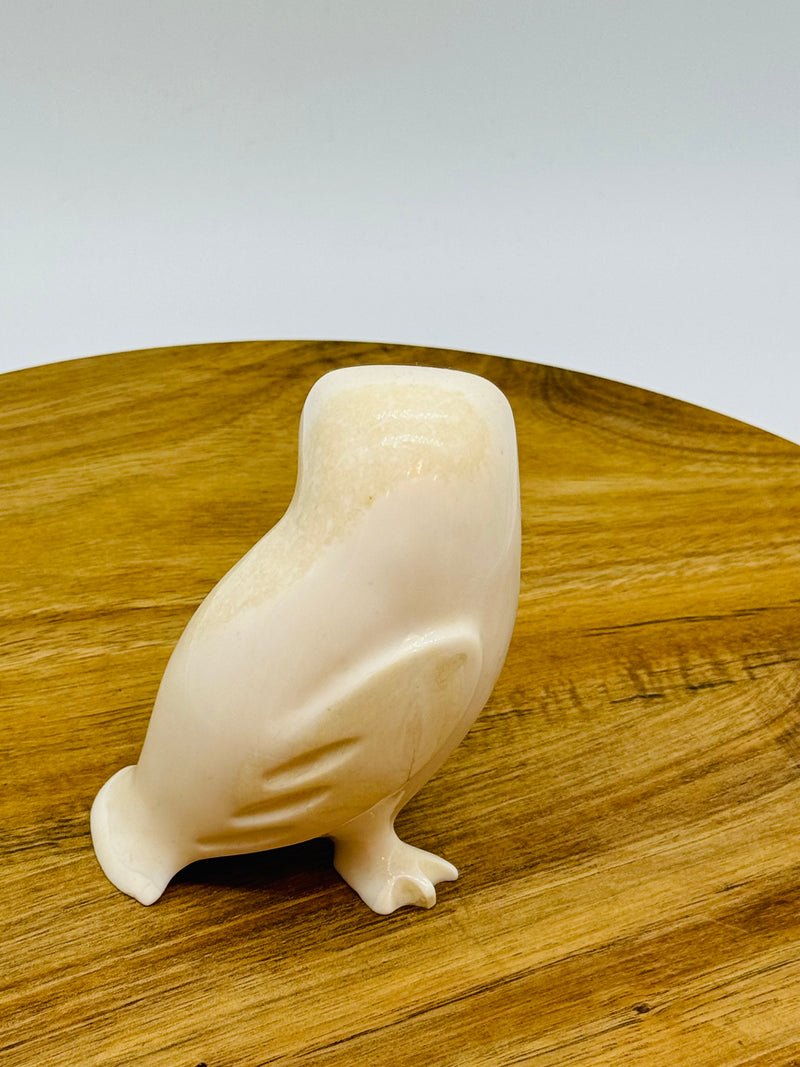 Alaskan Carved Owls