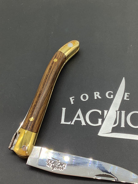 Pistachio Wood Forged de Laguiole Pocket Knife