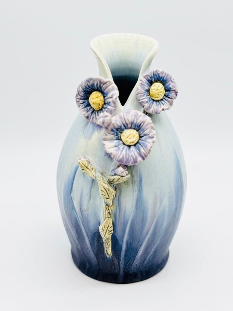 September Astor Flower by Ephraim Pottery