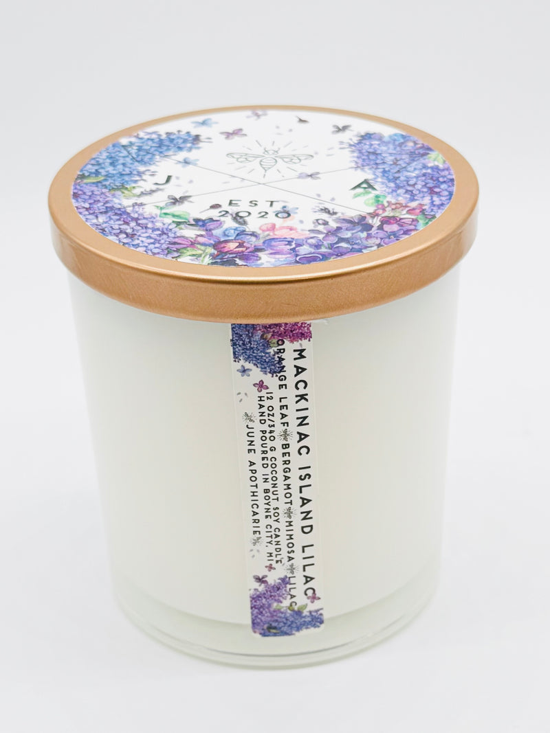 Mackinac Island Lilac Soy Candle