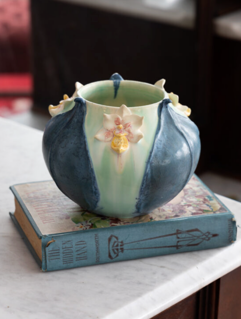 Orchid Oasis Vase by Ephraim Pottery