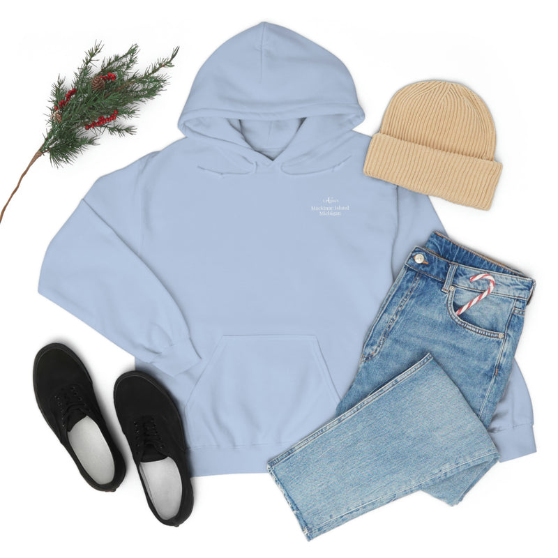 Mackinac, Unisex Heavy Blend™ Hooded Sweatshirt (only available online)