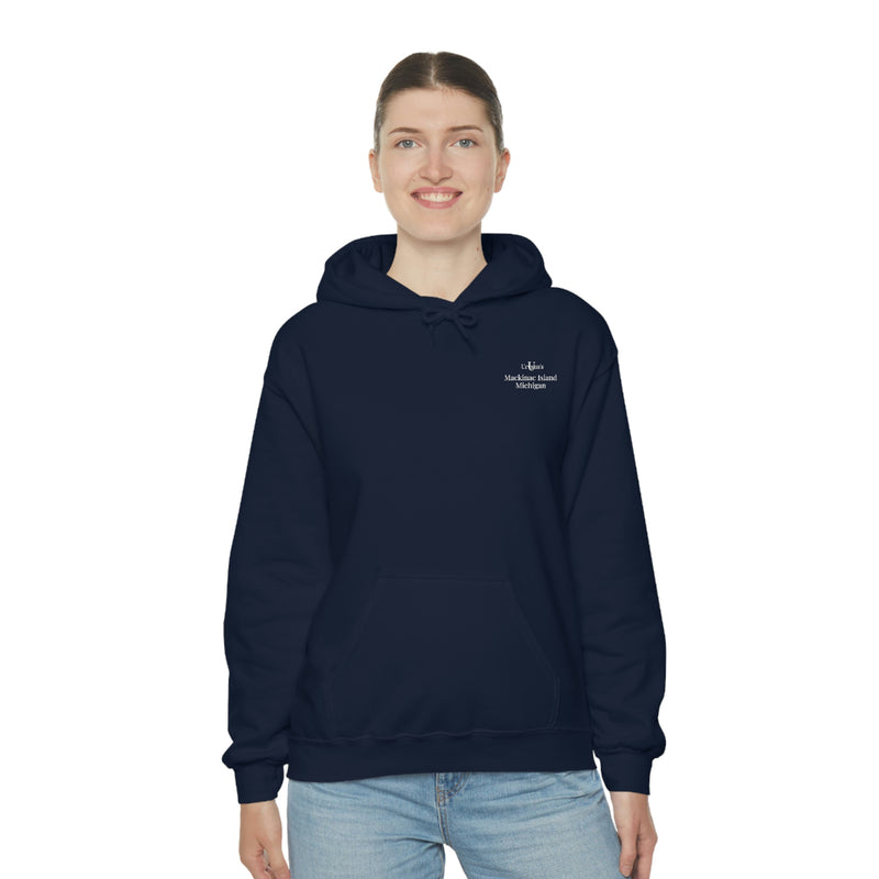 Mackinac, Unisex Heavy Blend™ Hooded Sweatshirt (only available online)
