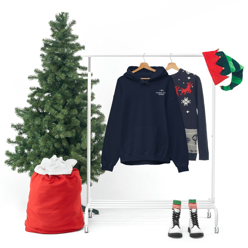 Mackinac, Unisex Heavy Blend™ Hooded Sweatshirt (only available online)