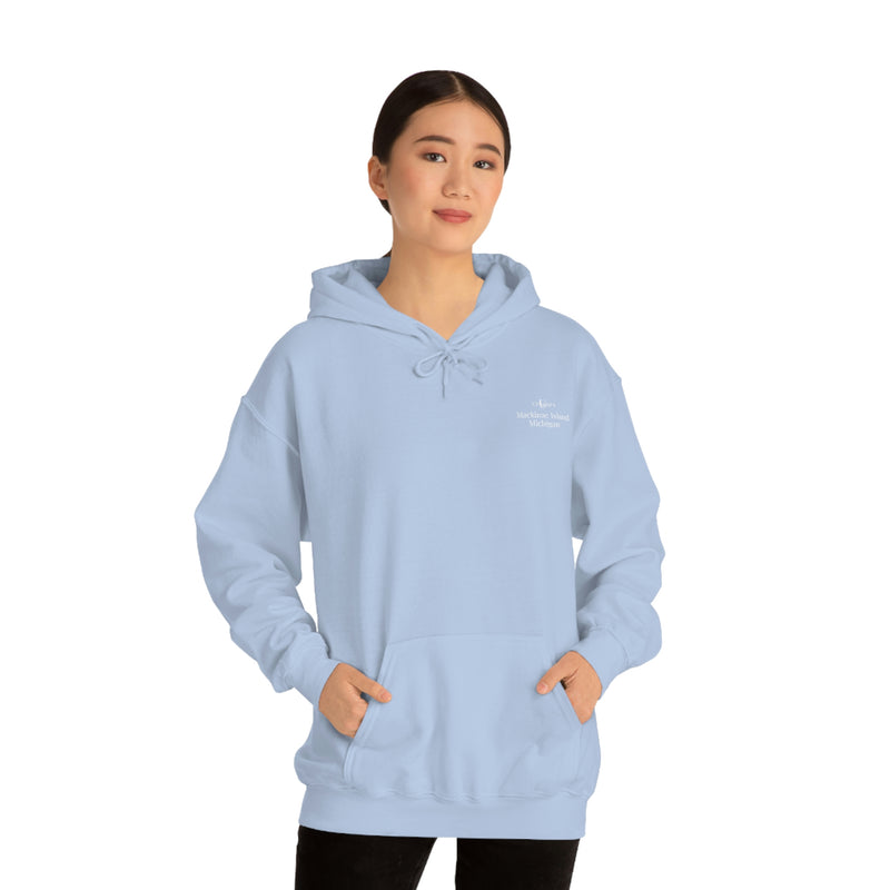 Mackinac, Unisex Heavy Blend™ Hooded Sweatshirt (only available online)