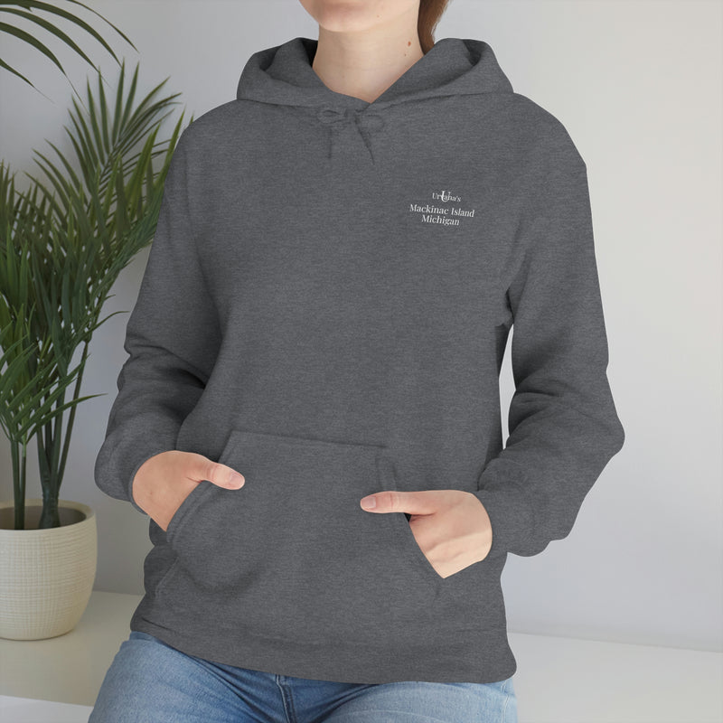 Mackinac, Unisex Heavy Blend™ Hooded Sweatshirt (only available online)