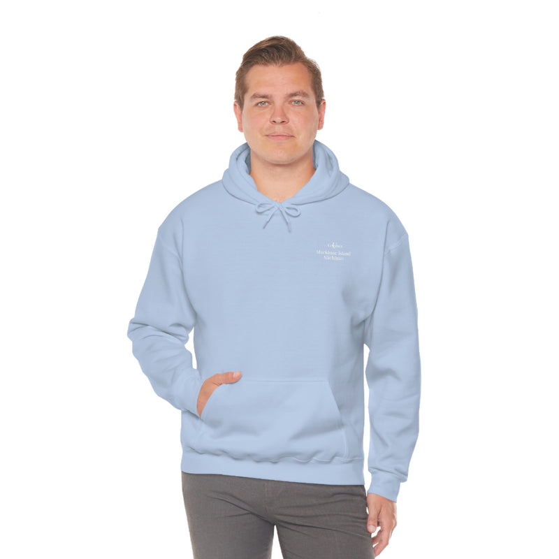 Mackinac, Unisex Heavy Blend™ Hooded Sweatshirt (only available online)
