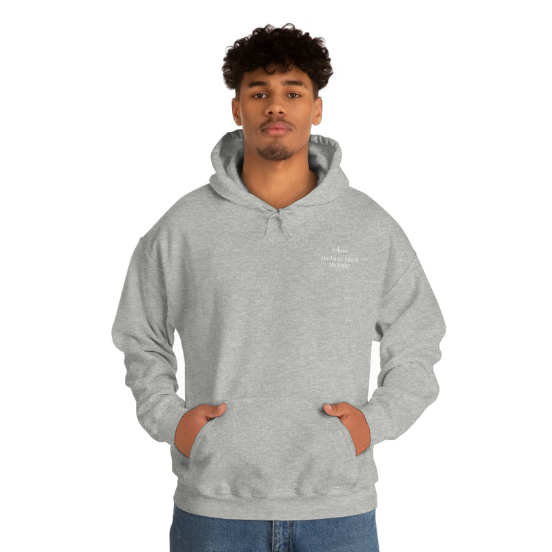 Mackinac, Unisex Heavy Blend™ Hooded Sweatshirt (only available online)