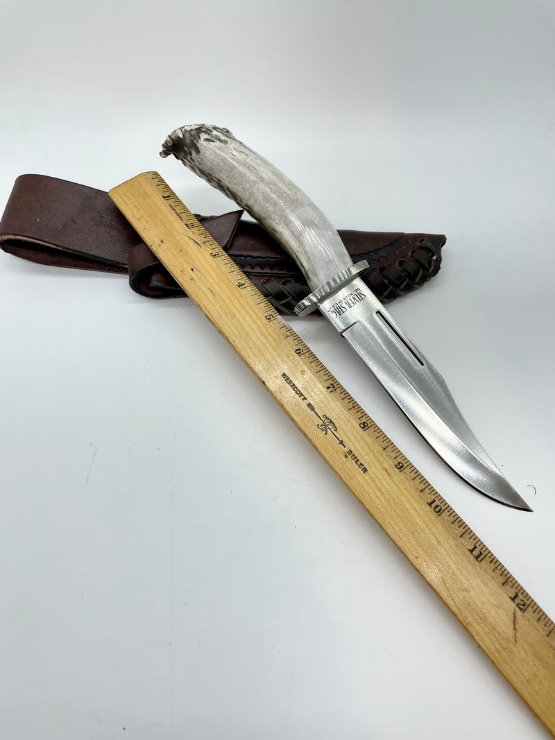 Silver Stag Deep Valley Knife with Sheath