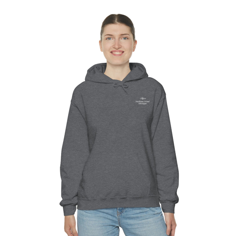 Mackinac, Unisex Heavy Blend™ Hooded Sweatshirt (only available online)
