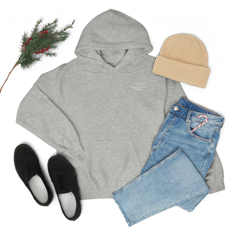 Mackinac, Unisex Heavy Blend™ Hooded Sweatshirt (only available online)