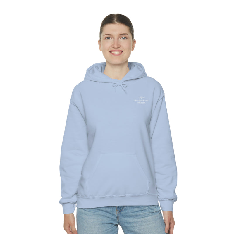 Mackinac, Unisex Heavy Blend™ Hooded Sweatshirt (only available online)
