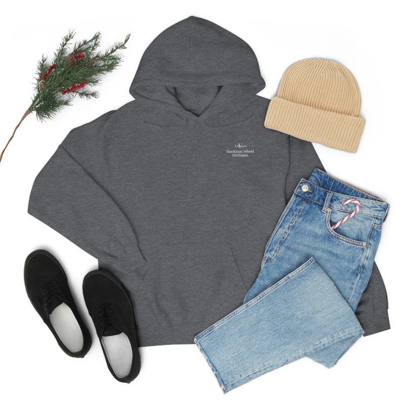 Mackinac, Unisex Heavy Blend™ Hooded Sweatshirt (only available online)