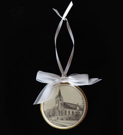 Scrimshaw Ornament - Ste. Anne Church