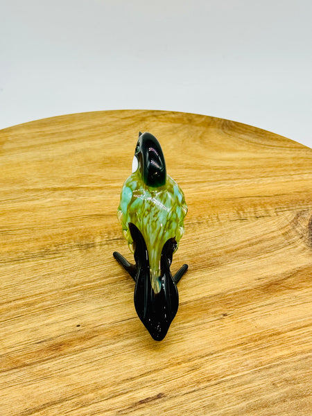 Art Glass Chickadee