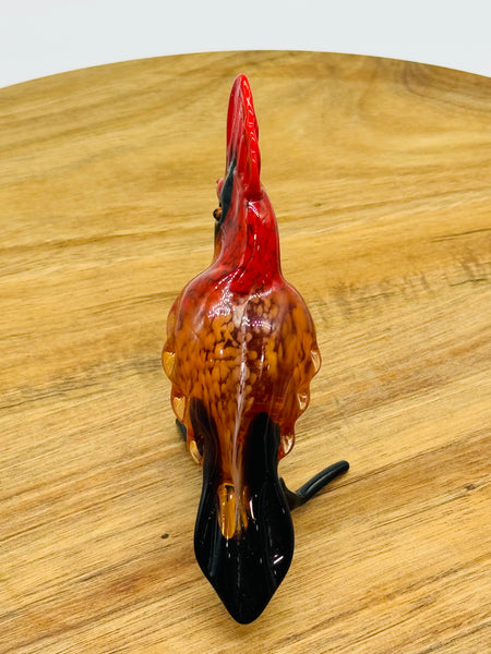 Art Glass Cardinal