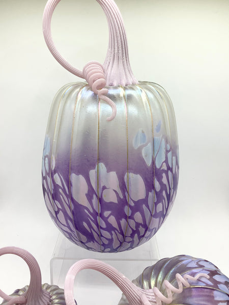 Jack Pine Blown Glass Set, Lavender