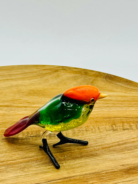 Art Glass Chickadee