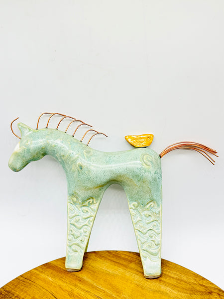 Ceramic Whimsical Horse