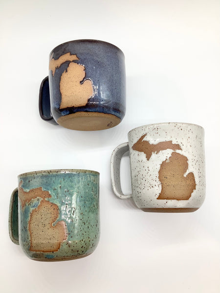 Handcrafted Michigan Mugs