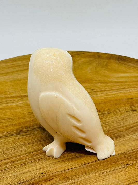 Alaskan Carved Owls
