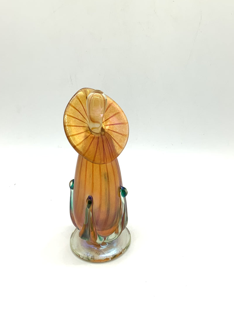 Blown Glass Perfume Bottle