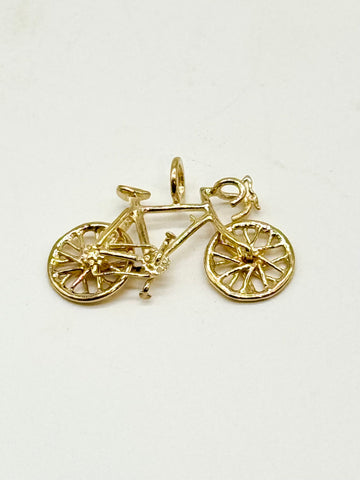 Gold Charm: Bicycle