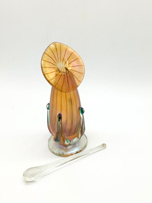 Blown Glass Perfume Bottle