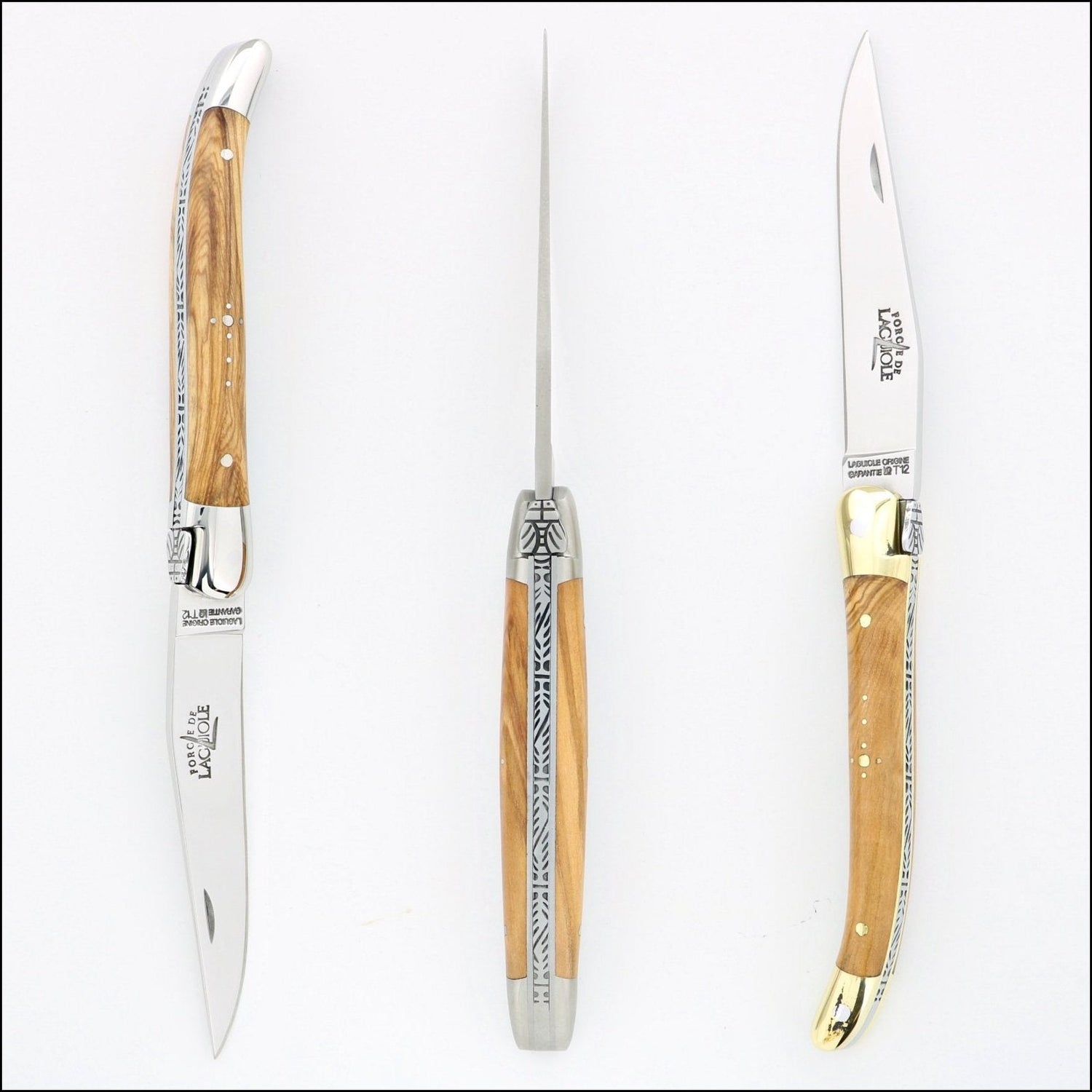 Forge de Laguiole Tradition 9 cm Olive Wood