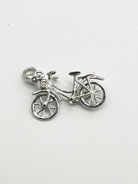 Bike Charm Sterling Silver