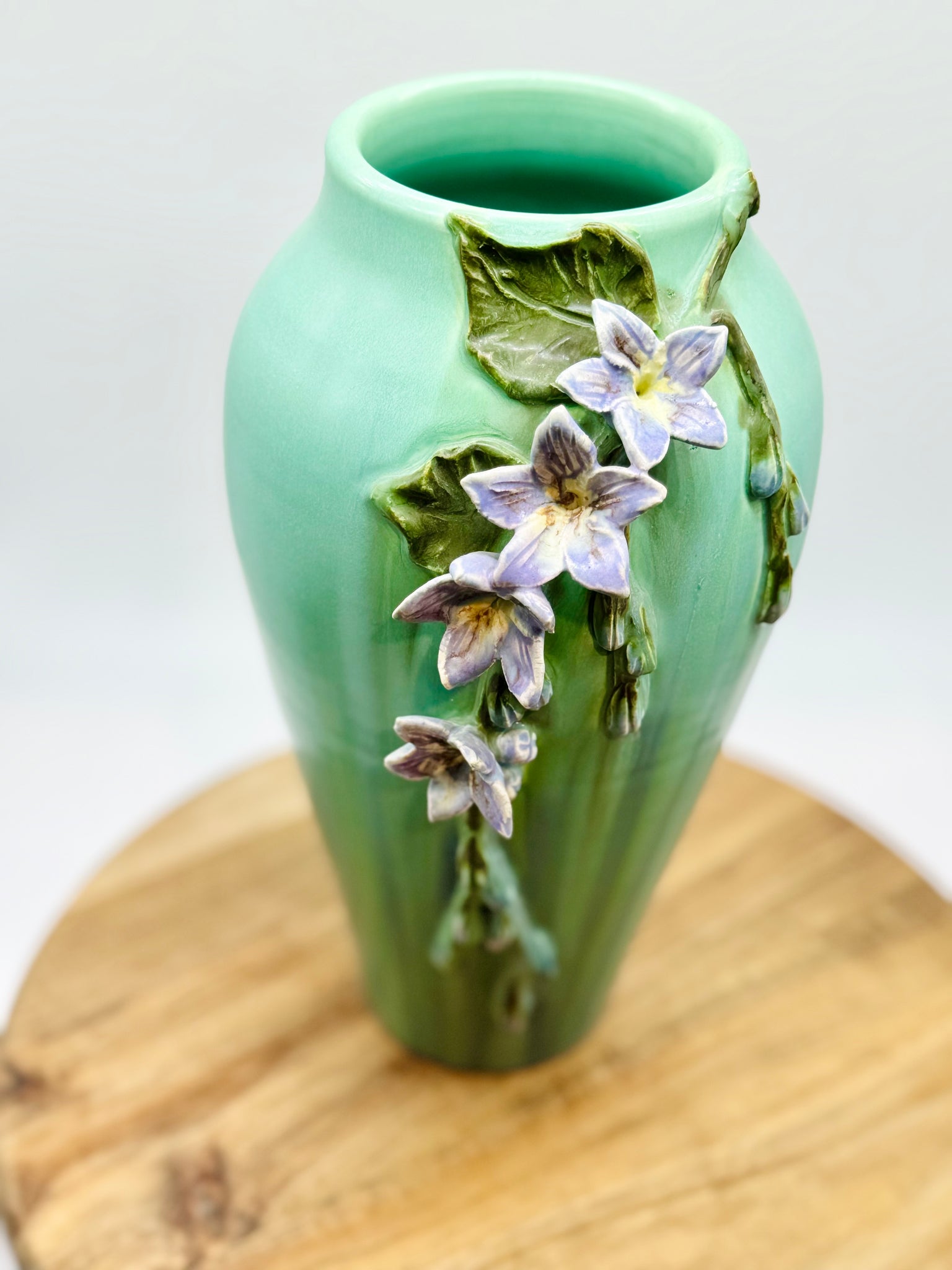 Sky Flower Vase by Ephraim Pottery