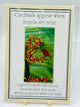 Cardinal Sun Catcher Greeting Card