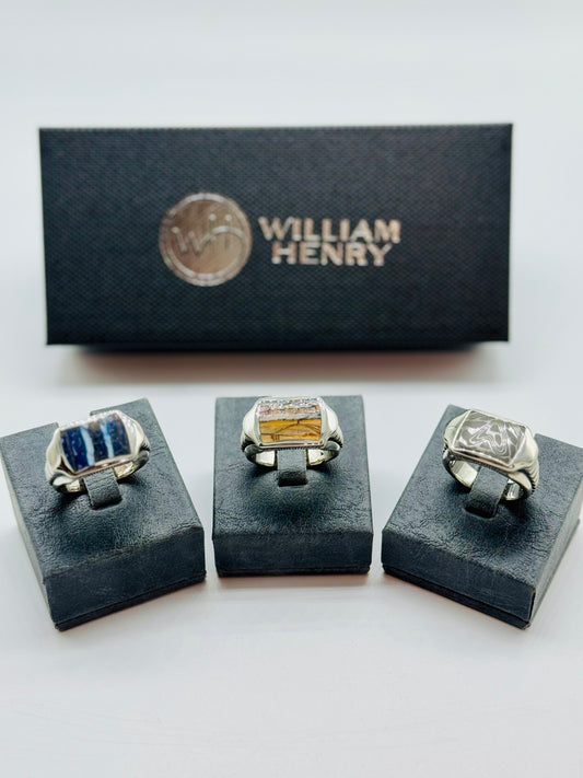 Men's Crafted Wooly Mammoth tooth & Sterling Silver Ring