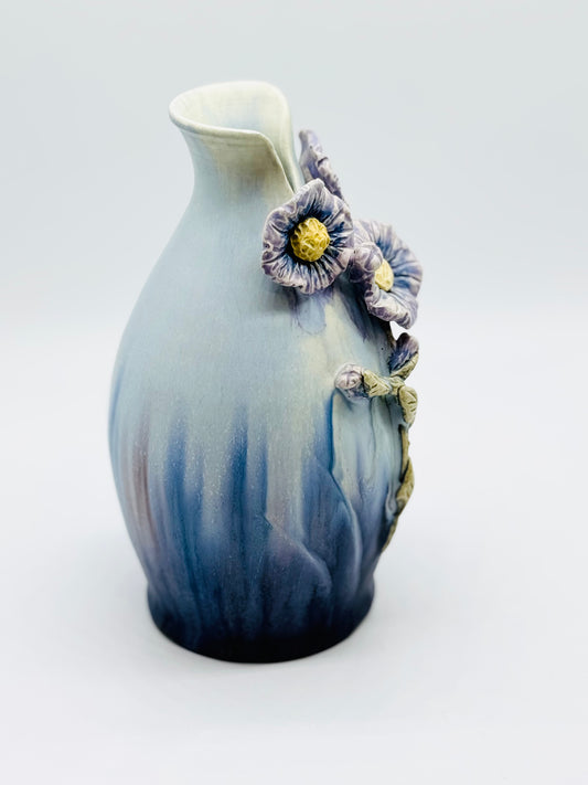 September Astor Flower by Ephraim Pottery