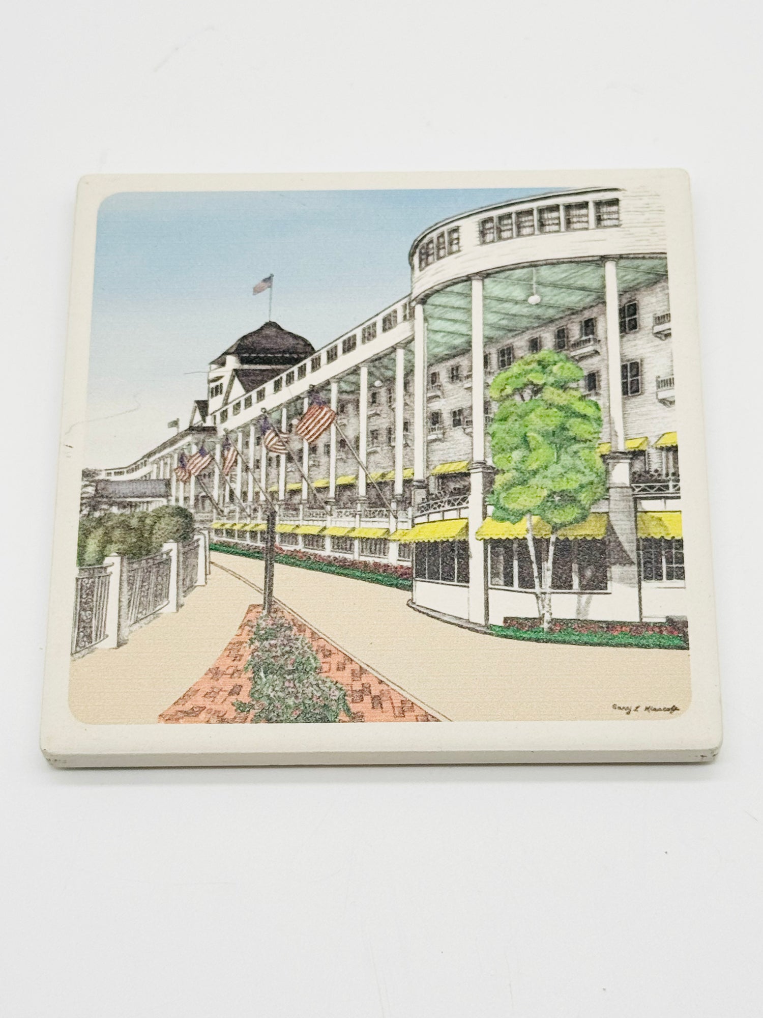 Grand Hotel Stone Coaster