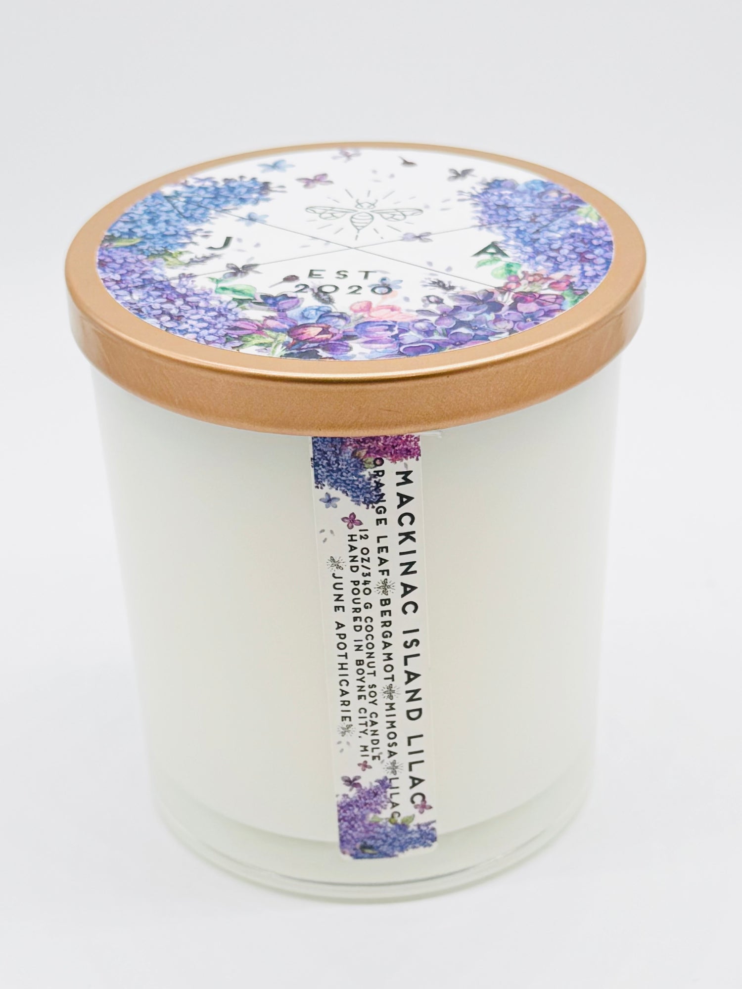Mackinac Island Lilac Soy Candle