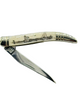 Limited Edition Scrimshaw Bone Toothpick Pocket knife