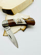 Scrimshaw Lock back Pocket knife