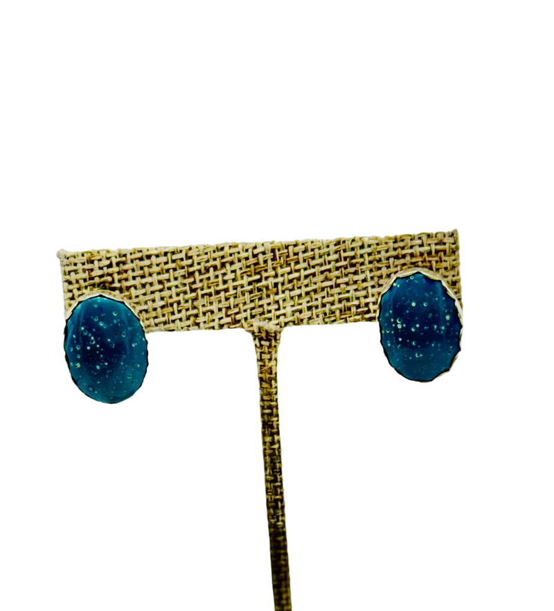 Leland Blue Sterling Silver Post Earrings