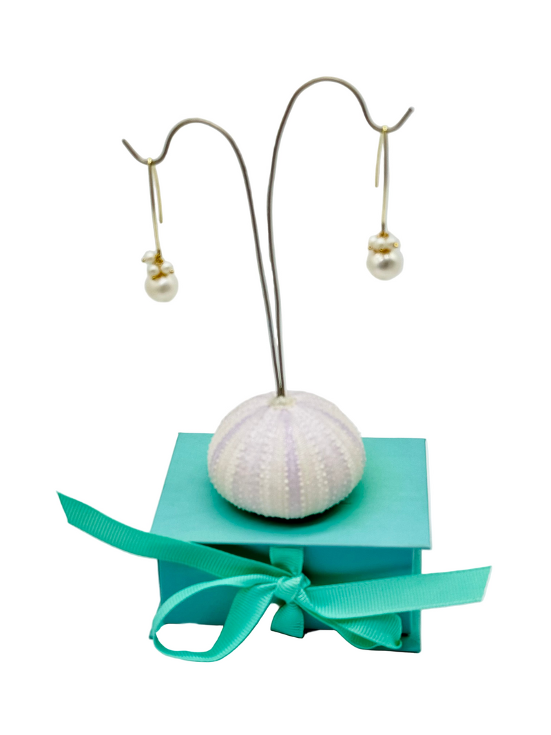 Gold Fill and Freshwater Pearl Earrings