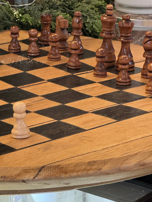 Bourbon Head Chess Board Set