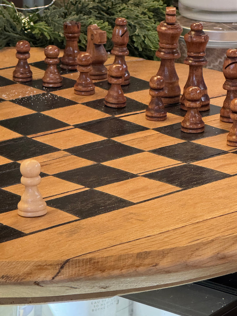 Bourbon Head Chess Board Set