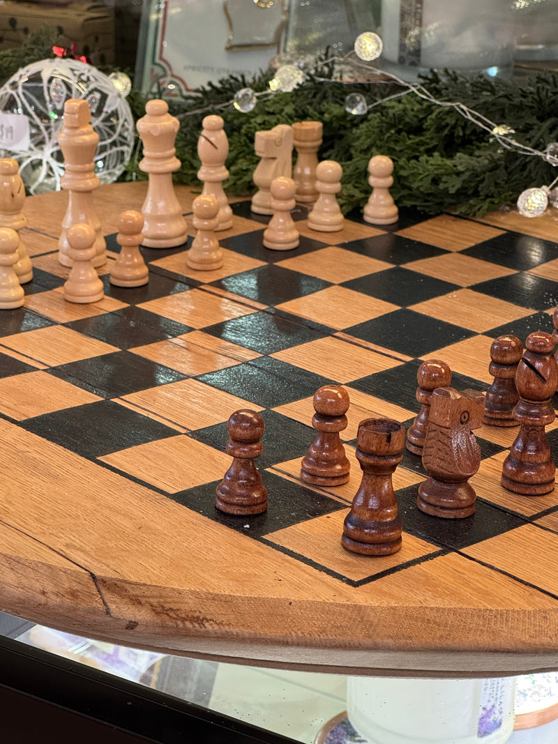 Bourbon Head Chess Board Set