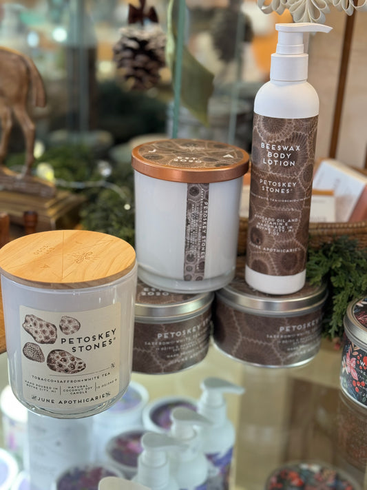 Petoskey Stone Soy Candle