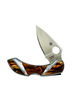 Mammoth Tusk, Mother of Pearl, Syderco Dragonfly pocket knife