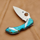 Mother of Pearl, Sypderco Dragonfly, pocket knife