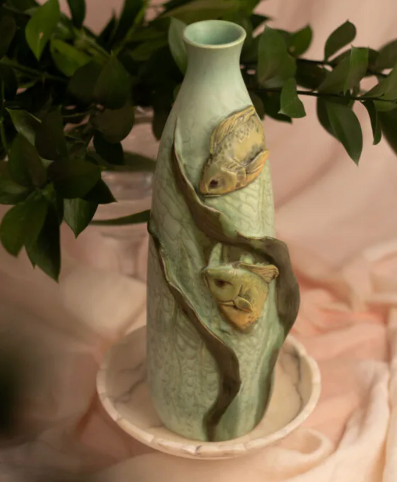 Gently Down the Stream Vase by Ephraim Pottery